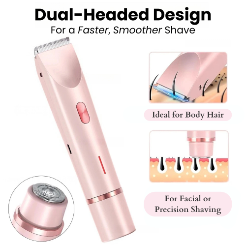 Zynae 2-in-1 Electric Dual Head Shaver