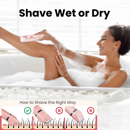 Zynae 2-in-1 Electric Dual Head Shaver